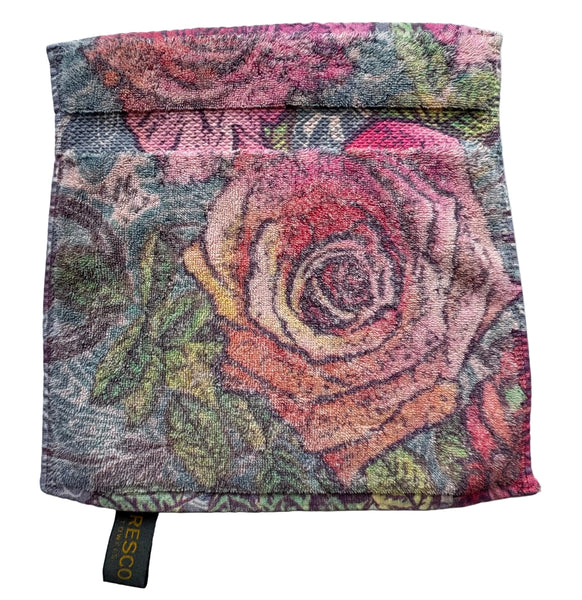 Fresco Towels - Rose Garden Peach - Washcloth