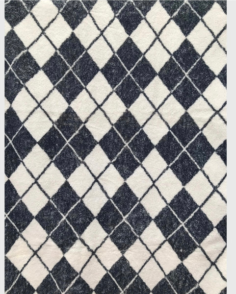 Fresco Towels - Argyle White - Bath Towel