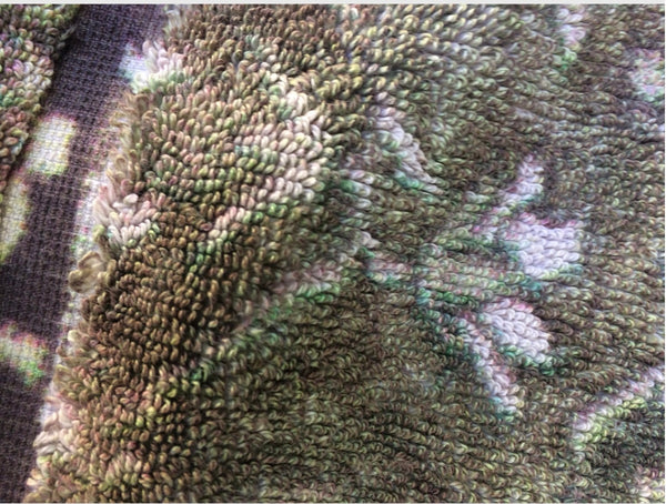 Fresco Towels - Casbah Rug Olive/Bark - Medium Bath Mat