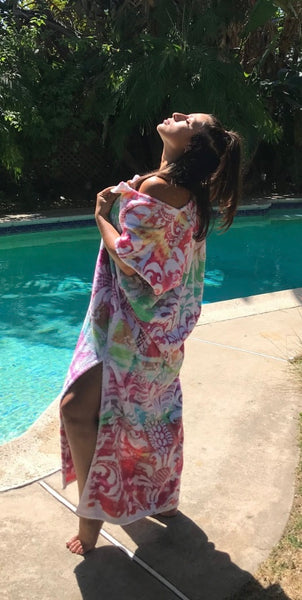 Fresco Towels - Rainbow Damask - Long Kimono