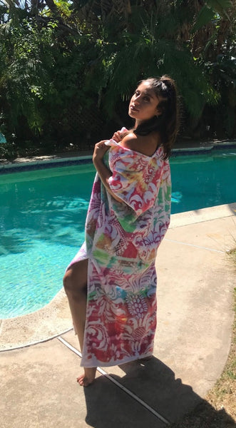 Fresco Towels - Rainbow Damask - Long Kimono