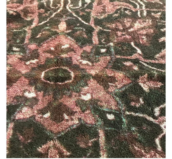 Fresco Towels - Casbah Rug Green /Rouge - Hand Towel