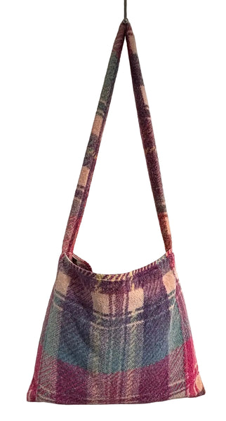 Fresco Towels - Highland Plaids Peach - Messenger Bag