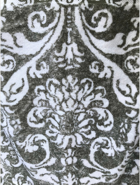 Fresco Towels - Royal Damask Sage/White - Hand Towel