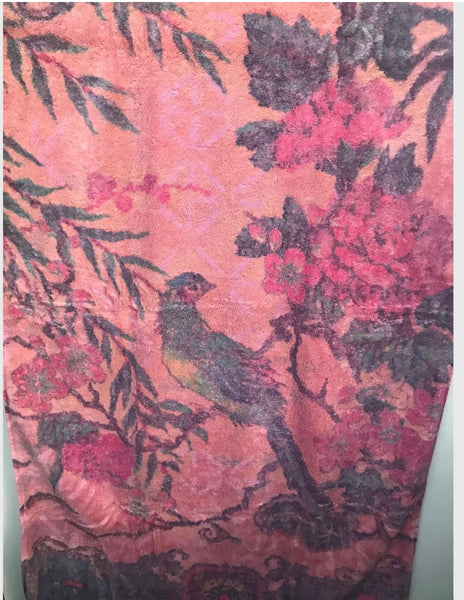 Fresco Towels - Tropical Peacock Blush - Bath Towel
