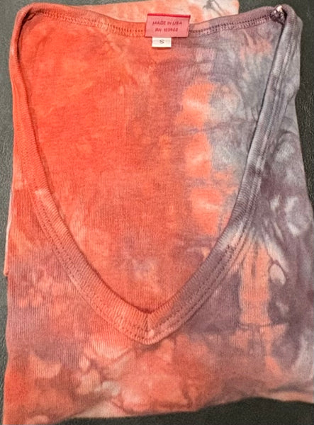 Carrera Wash V Neck - Sedona Combo