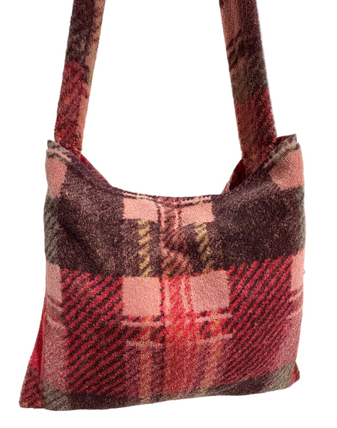 Fresco Towels - Highland Plaids Mauve - Messenger Bag