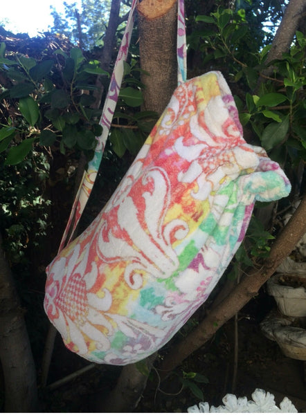Fresco Towels -  Rainbow Damask - Nomad Bag