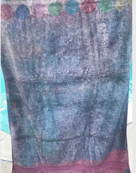 Fresco Towels - Abstract Balloons Taupe - Bath Towel