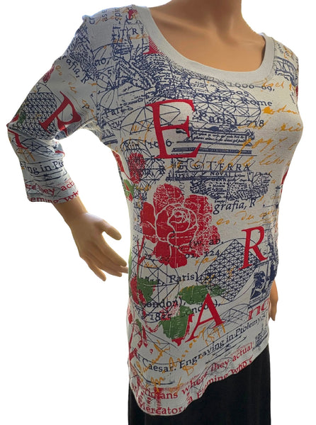 Terra Nova Scoop neck - Sky Blue