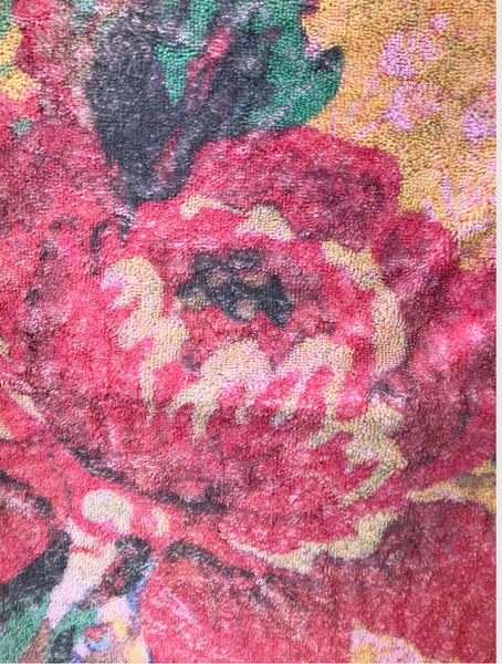 Fresco Towels - Provance Flowers Peach - Hand Towel