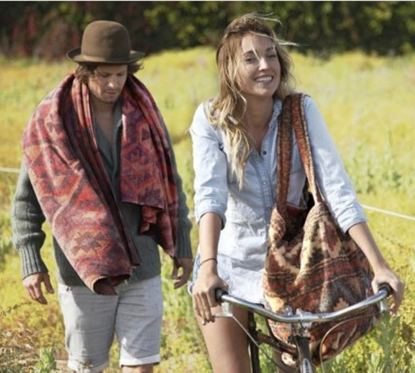 Fresco Towels - Santa Fe Gold - Large Tote Bag