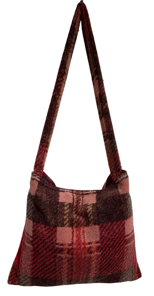 Fresco Towels - Highland Plaids Mauve - Messenger Bag