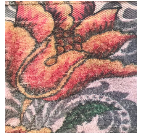 Fresco Towels - Damask Flowers Powder Pink  - Hand Towel