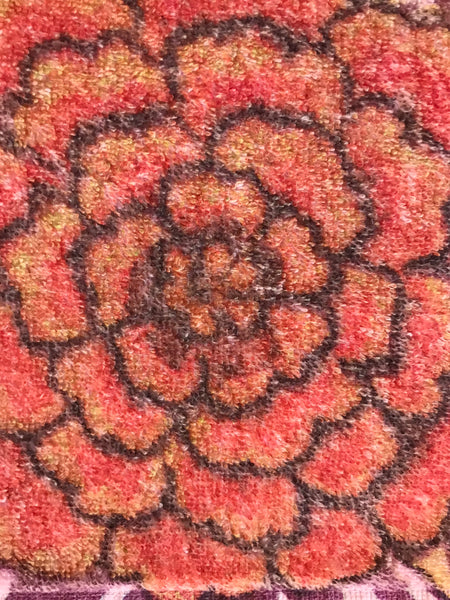 Fresco Towels - Damask Flower Pink - Washcloth