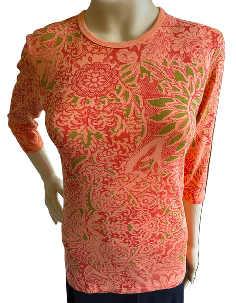 Versailles Garden - Crew-Neck-Orange