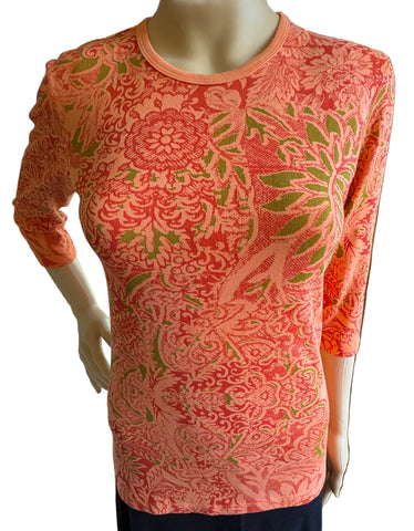 Versailles Garden - Crew-Neck-Orange