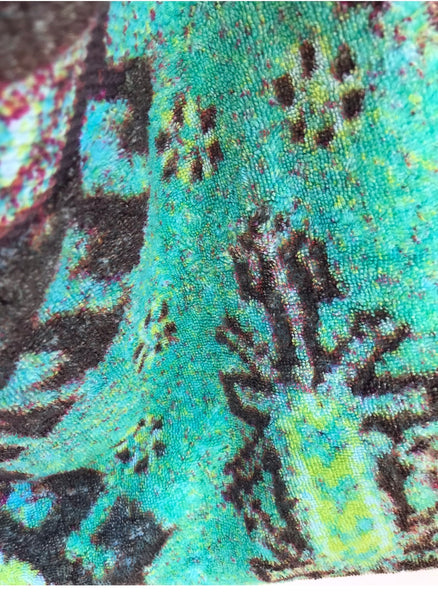 Fresco Towels- Aztec Aqua - Messenger Bag