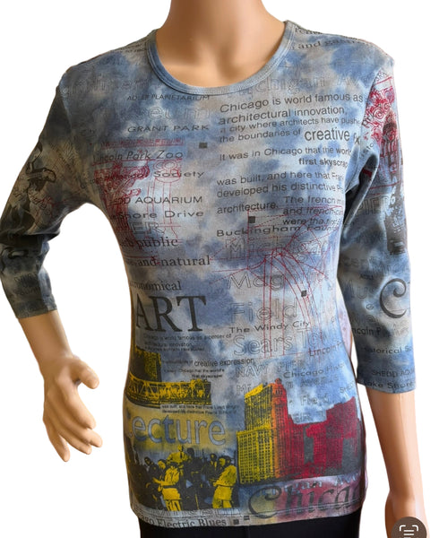 Chicago Architecture - Blue