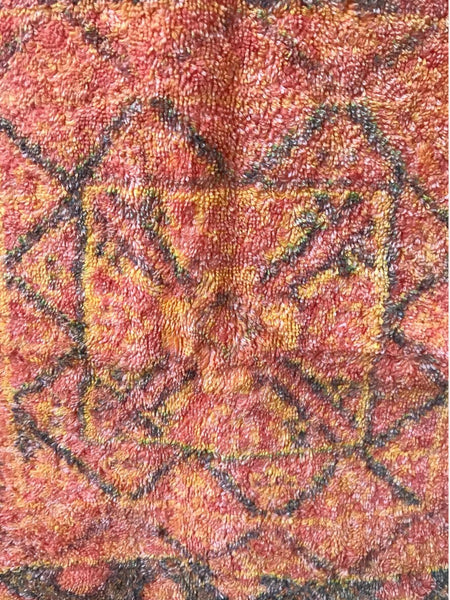 Fresco Towels - Kashmiri Rug Sunset Orange - Hand Towel