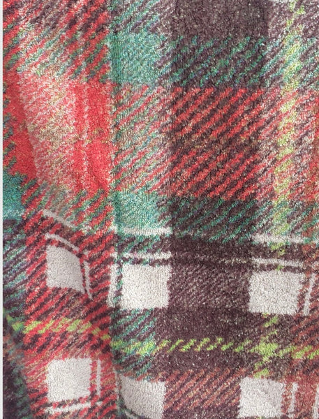 Fresco Towels  - Highland Plaids Grey - Bath Towel