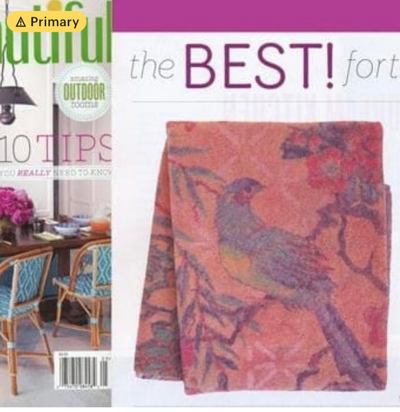 Fresco Towels - Tropical Peacock Blush - Bath Towel