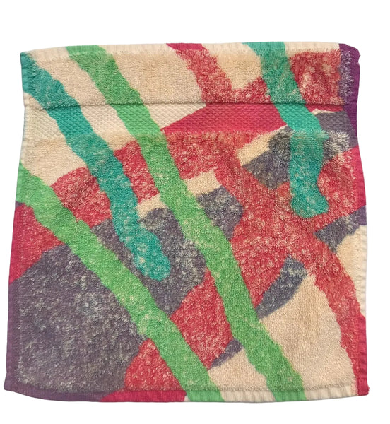 Fresco Towels- Washcloth - Abstract Beige