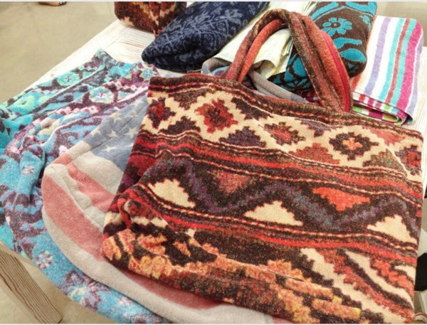 Fresco Towels - Santa Fe Gold - Large Tote Bag