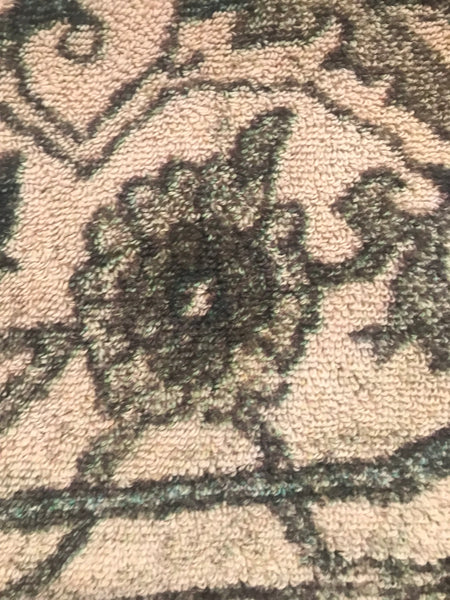 Fresco Towels - Casbah Rug Olive/Taupe - Washcloth