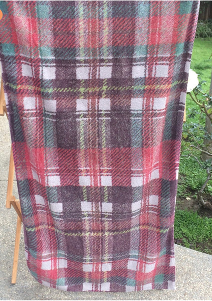 Fresco Towels  - Highland Plaids Grey - Bath Towel