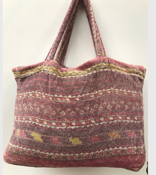 Fresco Towels - Tangier Eggplant - Large Tote Bag
