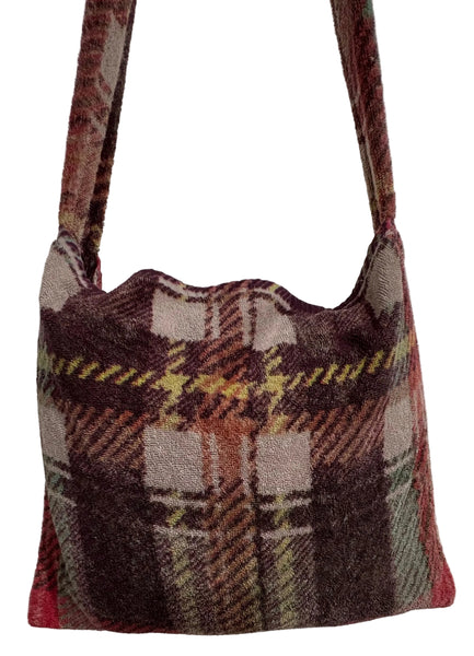 Fresco Towels - Highland Plaids Taupe - Messenger Bag