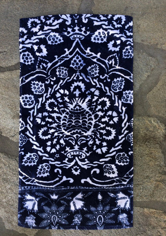 Fresco Towels - Bohemian Damask Royal Blue - Medium Bath Mat