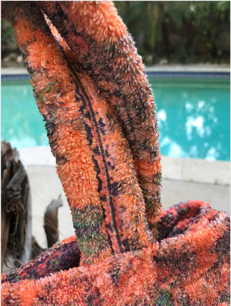 Fresco Towels - Alladin Sunset Orange - Small Purse