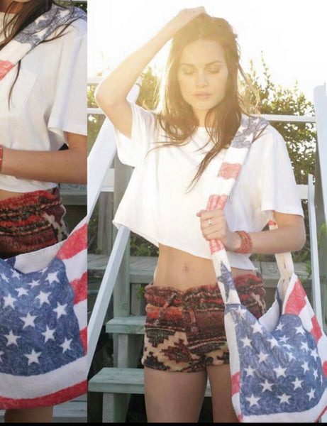 Fresco Towels - Americana White - Messenger Bag
