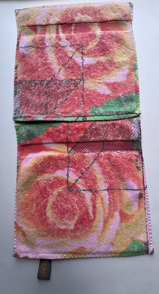 Fresco Towels - Abstract Portrait Pink - Washcloth