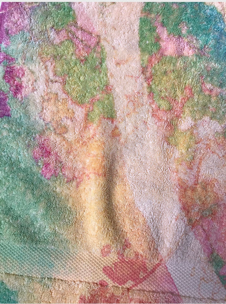 Fresco Towels - Abstract Tree Lemon - Hand Towel