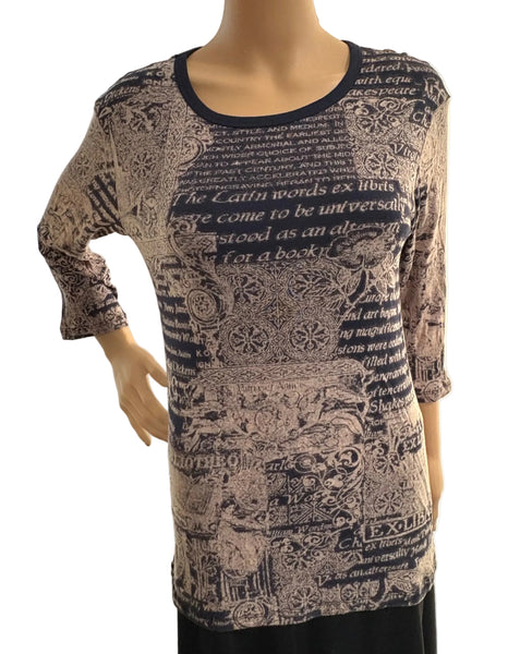 Ex Libris Crew neck - Navy