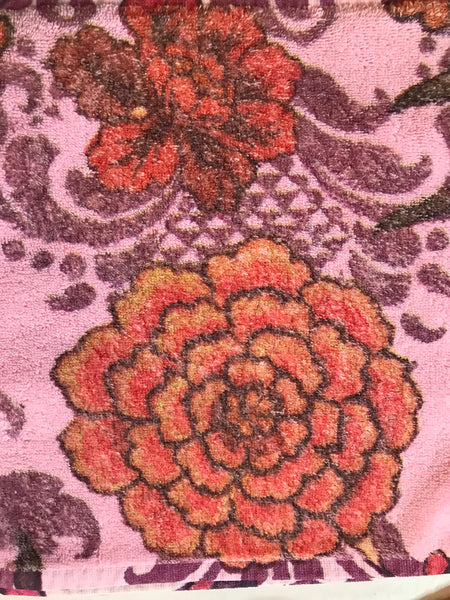 Fresco Towels - Damask Flower Pink - Washcloth