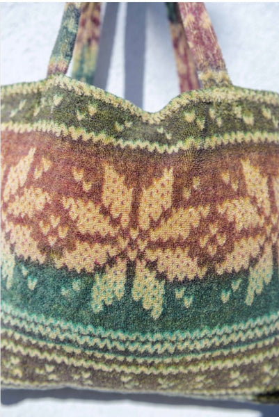 Fresco Towels - Nordic Snowflakes Taupe - Small Tote Bag