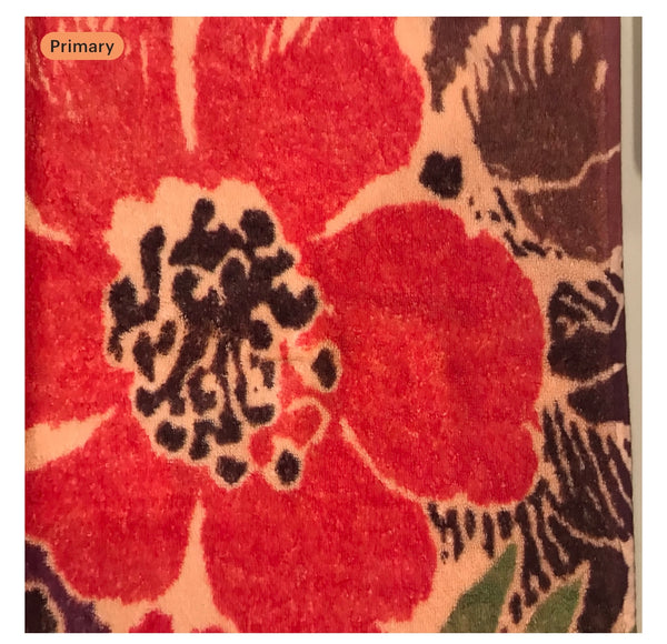 Fresco Towels - Hawaiian Flower Peach - Hand Towel
