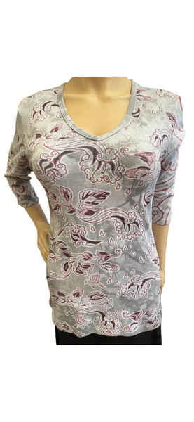 Summer Breeze V-neck - Heather