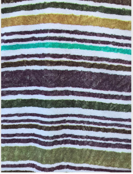 Fresco Towels - Napa Stripes Multi - Large Bath Mat