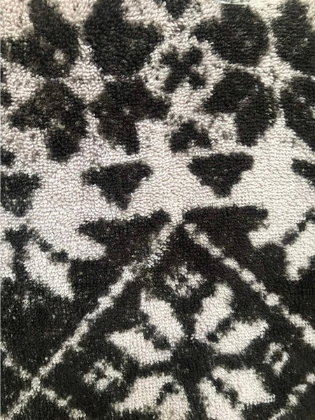 Fresco Towels - Nordic Rug Black /Bark - Bath Towel