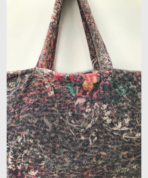 Fresco Towels - Leopard Taupe - Large Tote Bag