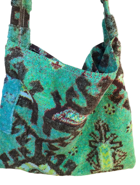 Fresco Towels- Aztec Aqua - Messenger Bag