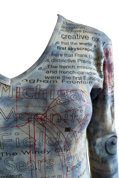 Chicago Architecture Blue