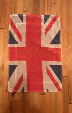 Fresco Towels- Union Jack Taupe - small Bath Mat