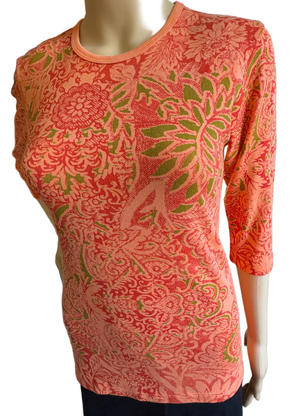 Versailles Garden - Crew-Neck-Orange