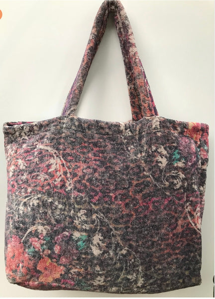 Fresco Towels - Leopard Taupe - Large Tote Bag